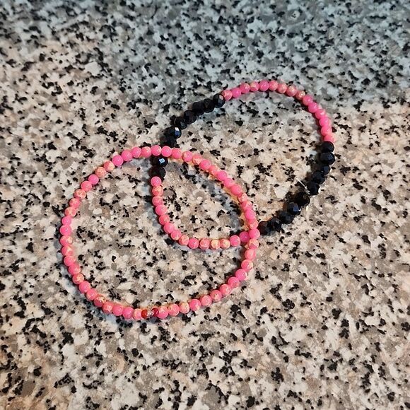 Handmade Serenity Rose Bracelet set - Picture 5 of 5